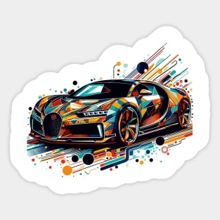 Bugatti Chiron Sticker